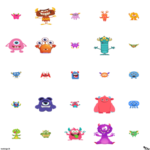 TD 0012 Cartoon Charactor - Image 2
