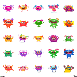 TD 0012 Cartoon Charactor