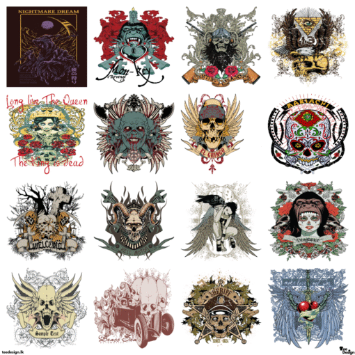 TD 0022 Skull Head